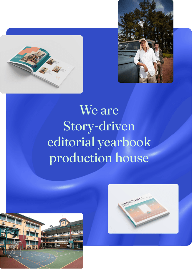 Story-driven editorial yearbook
